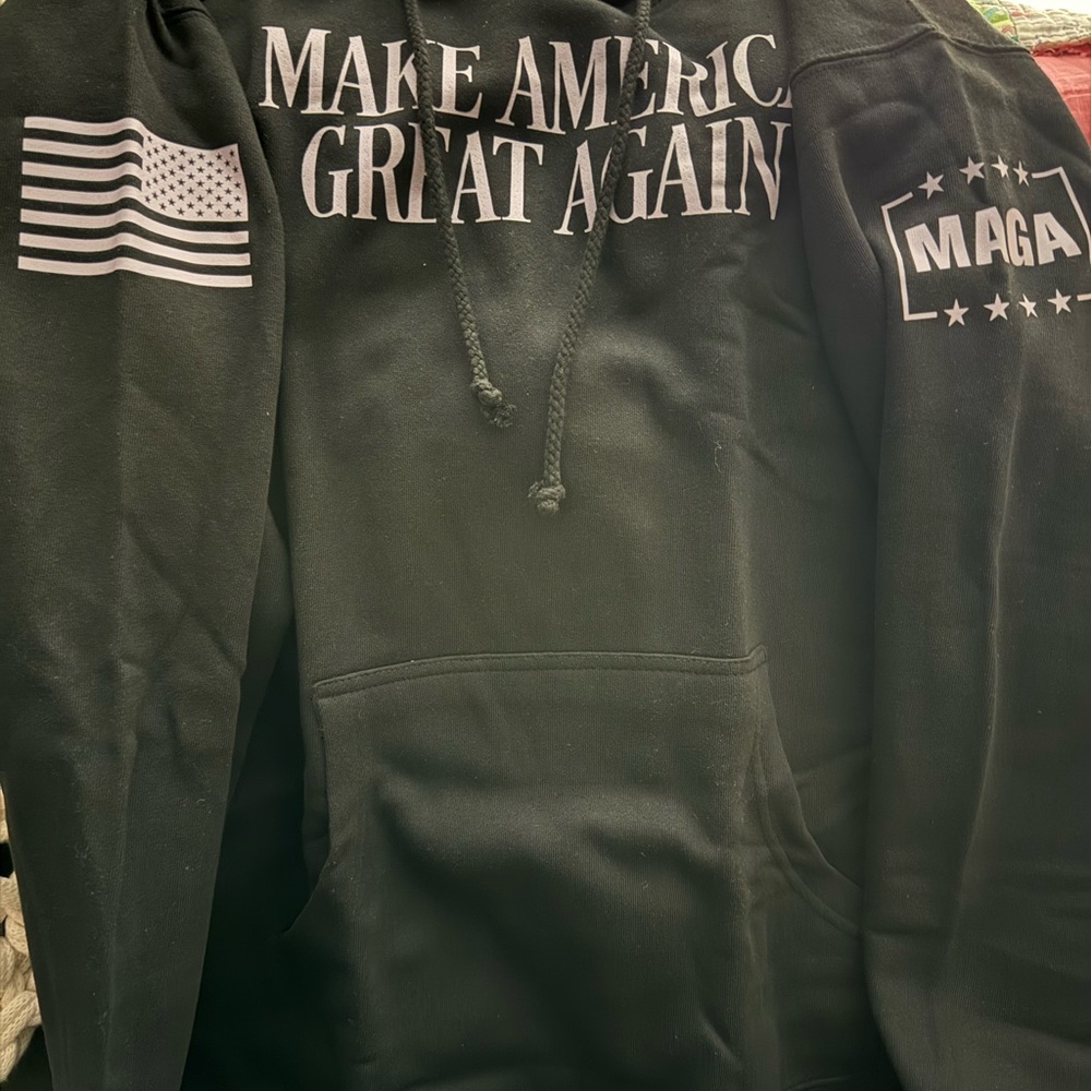 Black Graphic Hoodie